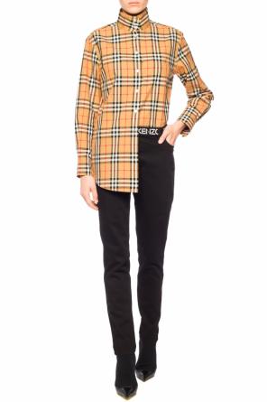 Shirt with stand-up collar, zdjęcie 2 Shirt with stand-up collar od Burberry